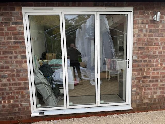 UPVC door installation